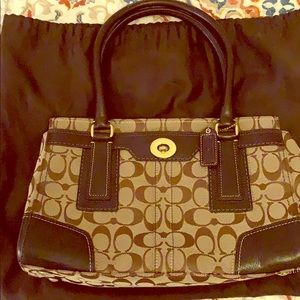 Dark Brown Coach purse